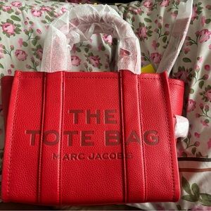 Marc Jacobs Bold Red Tote Bag